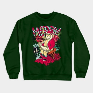 Naughty Santa Crewneck Sweatshirt